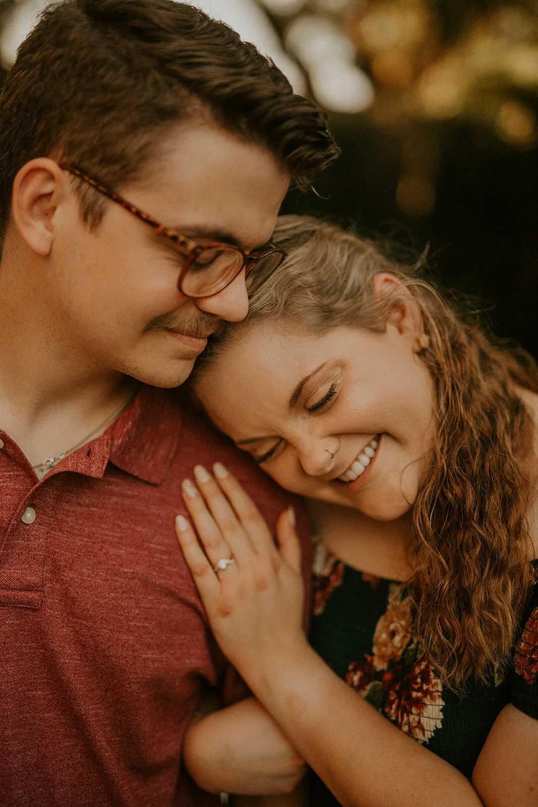Amber + Travis // Hutto, TX Engagement Photos