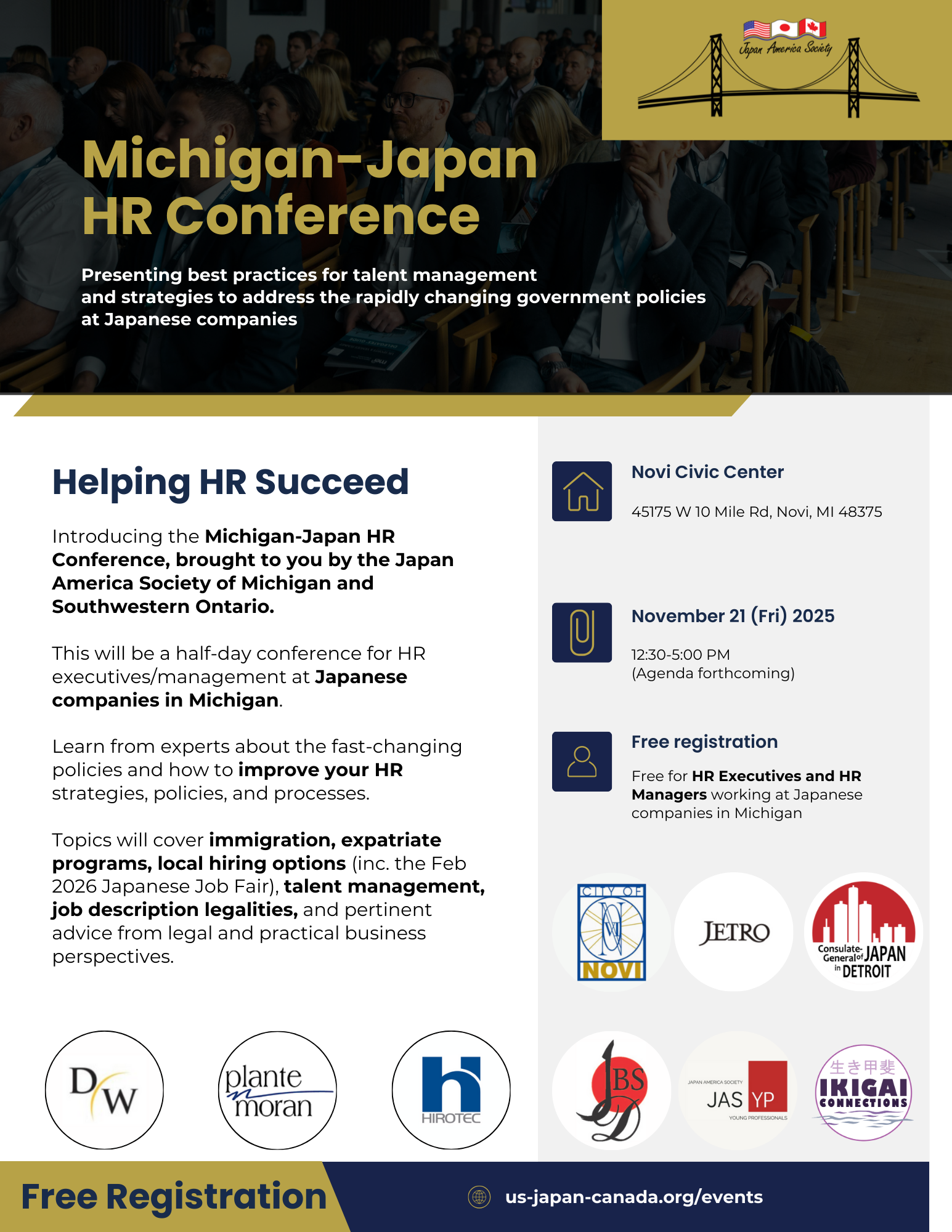 Michigan-Japan HR Conference