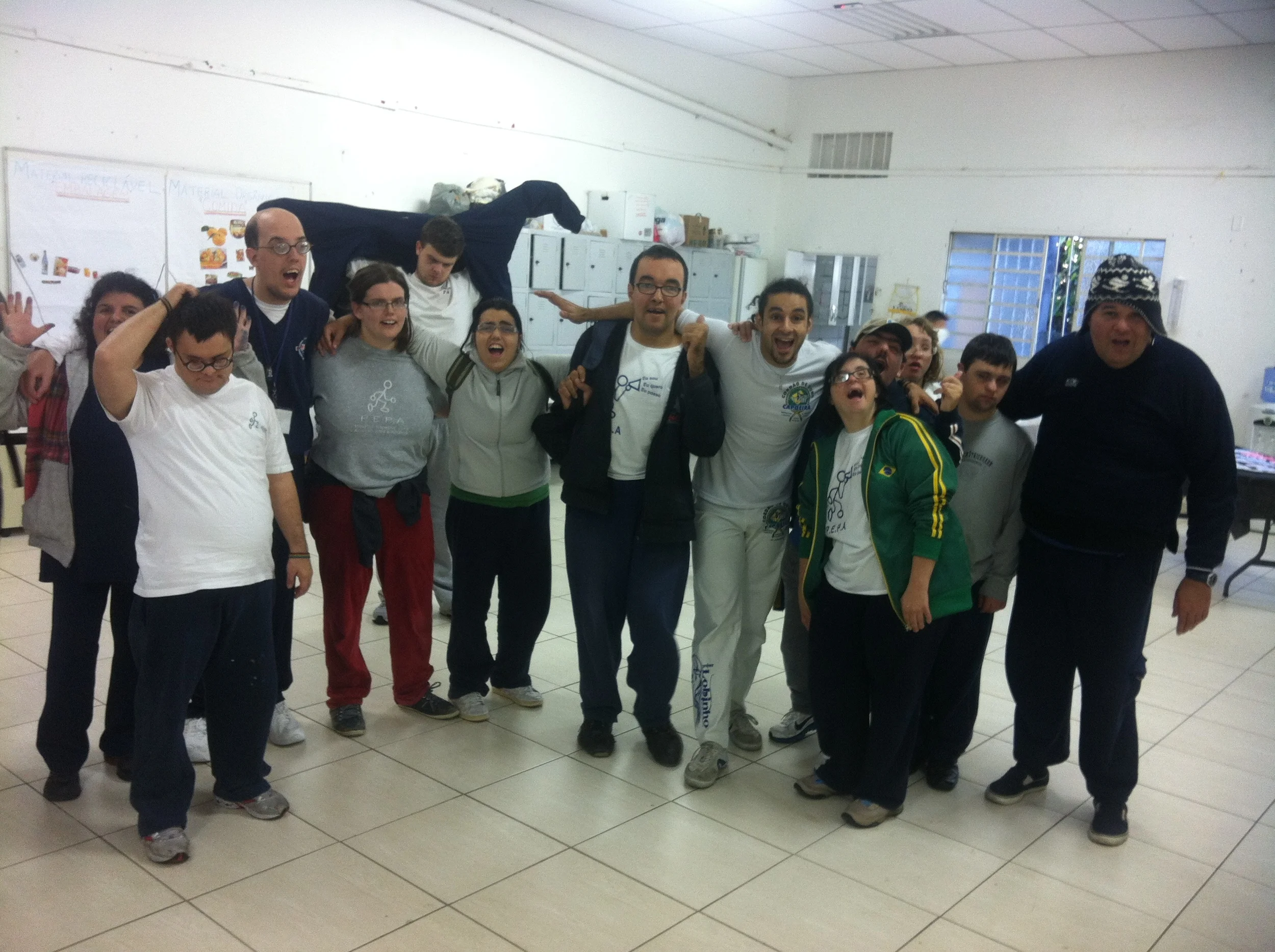  Capoeira class for adults with disabilities&nbsp; 