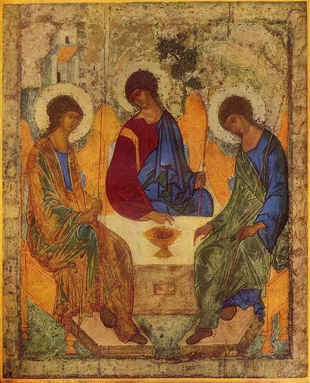 “The Hospitality of Abraham” by Andrej Rublëv