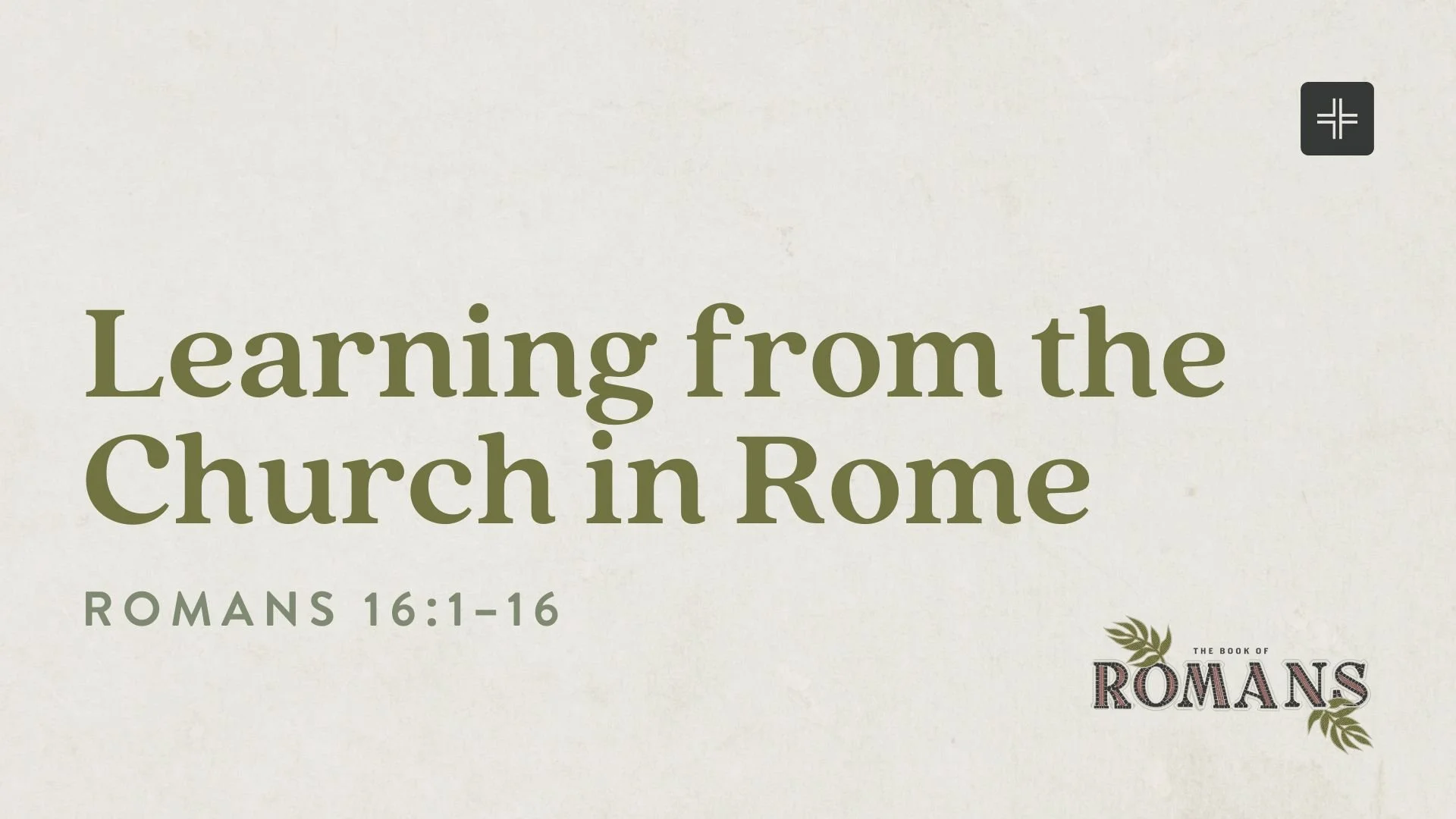 Sermon | Romans | Church at the Cross | Grapevine, TX
