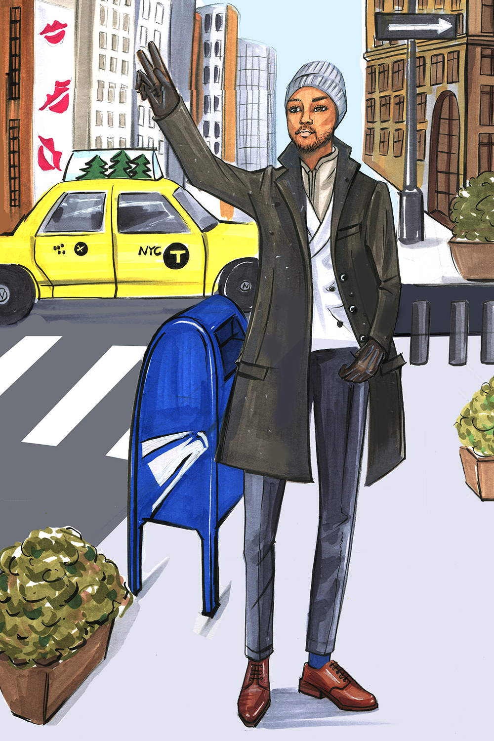 Fashion-Illustration-for-ELLE-Magazine-and-Banana-Republic-by-Fashion-Illustrator-Rongrong-DeVoe-2