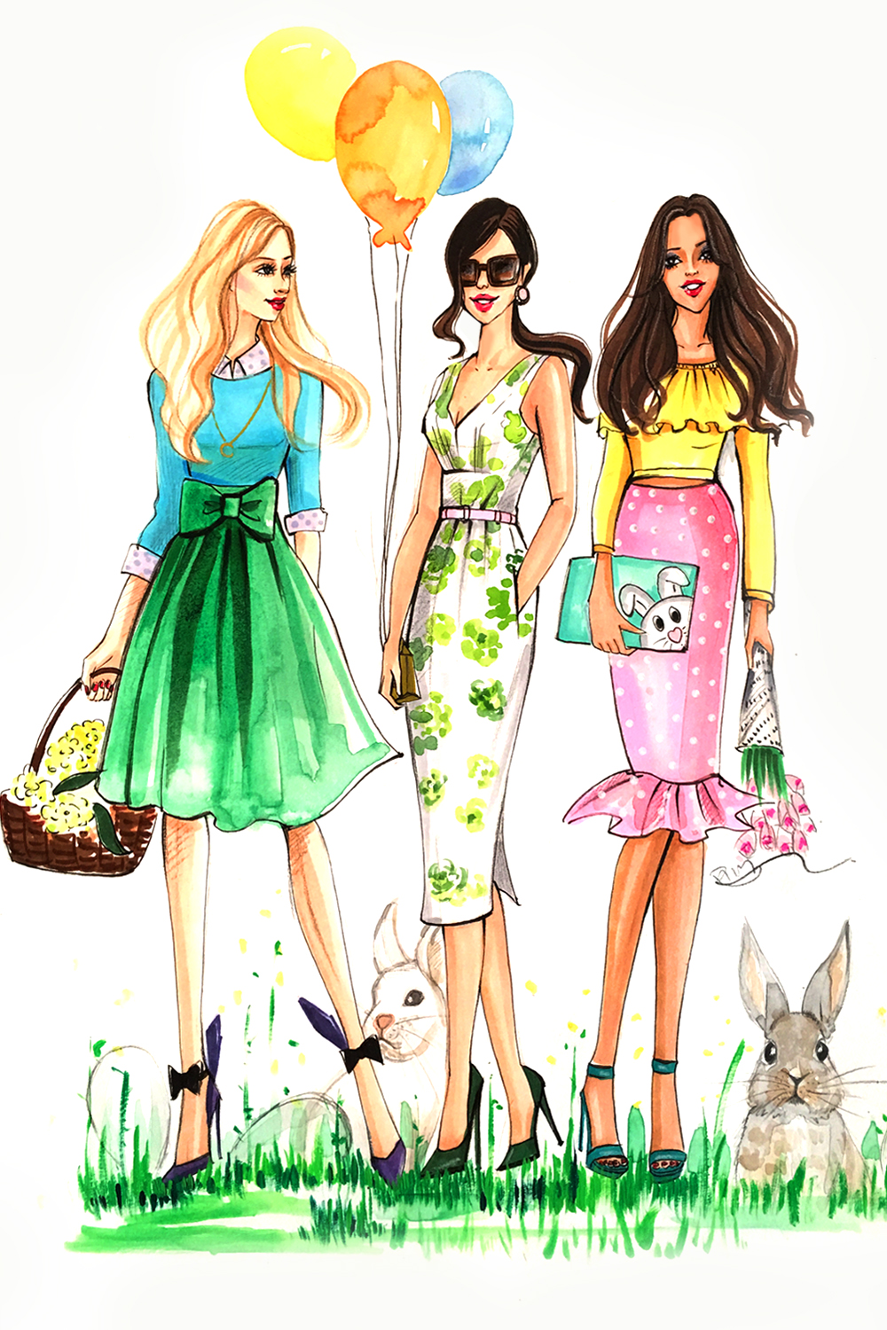 macy's — Blog — Fashion and Beauty Illustrator Rongrong DeVoe