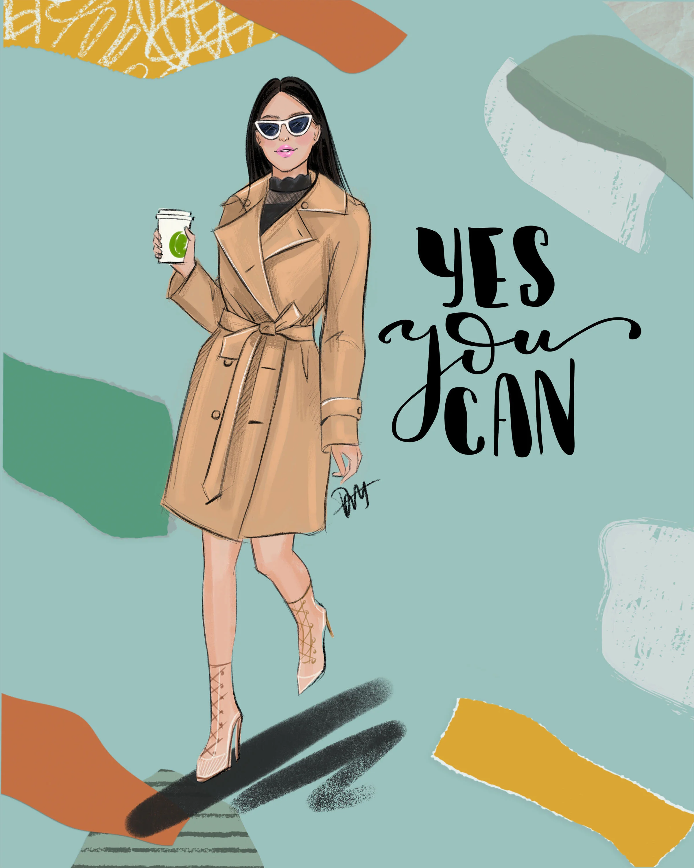 Custom Illustration — Fashion and Beauty Illustrator Rongrong DeVoe