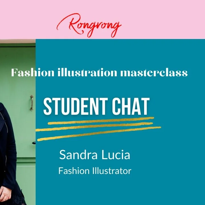 Sandra makes more money as an artist than an art director at Amazon after taking Fashion Illustration 101 Course!