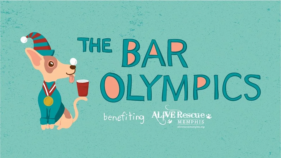 ALIVE Rescue Memphis is having our first ever Bar Olympics at The Hi Tone Cafe on Sunday December 10th. It will be a Sunday funday of competition, games, drinking, and dogs all to raise money for the current and future dogs of ALIVE Memphis. Registration is available in teams of 4 and 6. All teams will start at Hi Tone to sign-in, collect your scorecard and receive your bar/game schedule for the day. Games include Beer Pong, Wii Bowling, Flippy Cup and so much more! Games begin sharply at 3:30 and each team will head to their first game station and begin their first game. Teams will rotate through their game schedule. Beyond a plethora of fun and competition we will also have pictures with your pups and Santa. This will not be the usual boring and basic Santa. Imagine Santa with a Memphis twist. There will also be a ton of fun raffle prizes to win along with music, food trucks, and a few other fun things up our sleeves. Come spend the afternoon with us and drink and play to your heart's delight while helping us bring in some much needed cash for the dogs who depend on us.