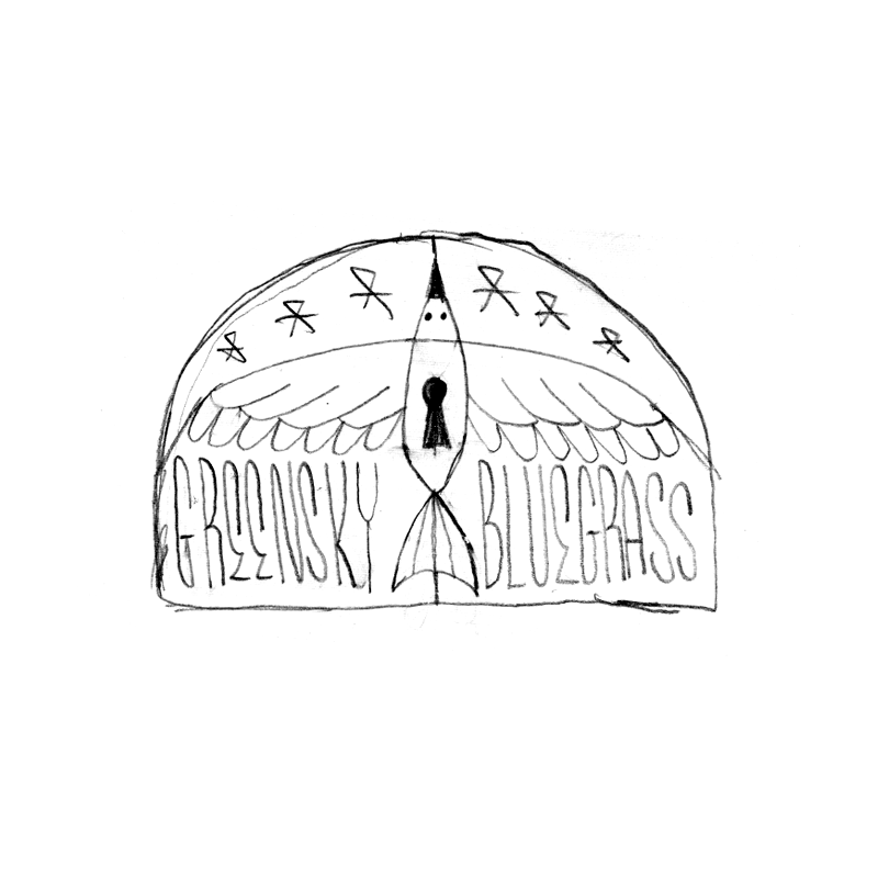 This would be a robin (the michigan state bird) - again the key / keyhole symbol makes an appearance. 