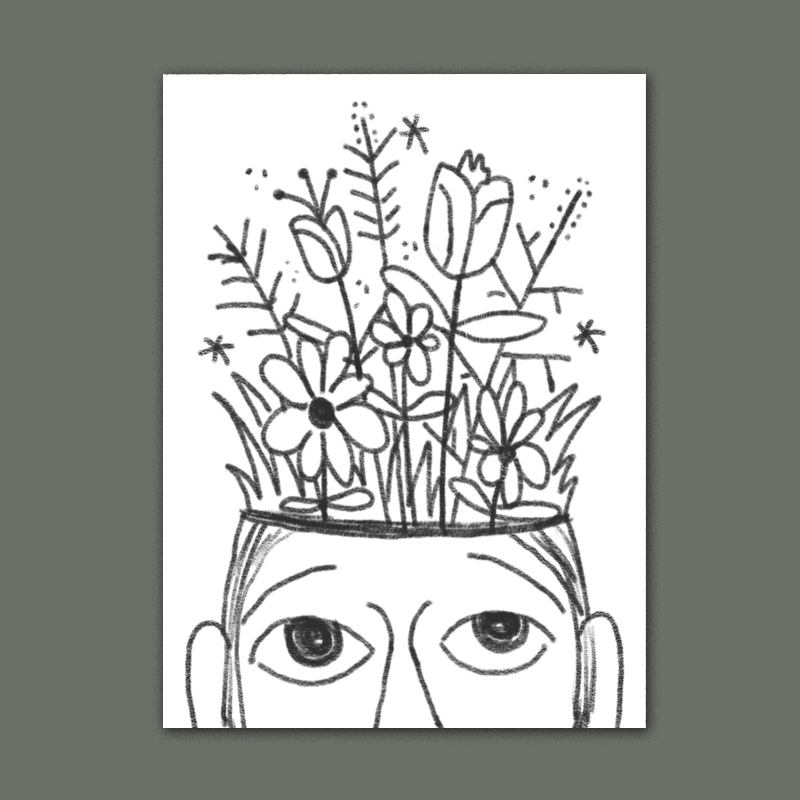 another plant metaphor - with the right combination of inspiration and hard work your brain can look like this too. 