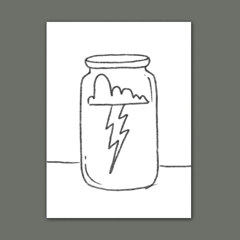 'catching lightning in a bottle' is an old expression that means to capture something fleeting or hard to reproduce.