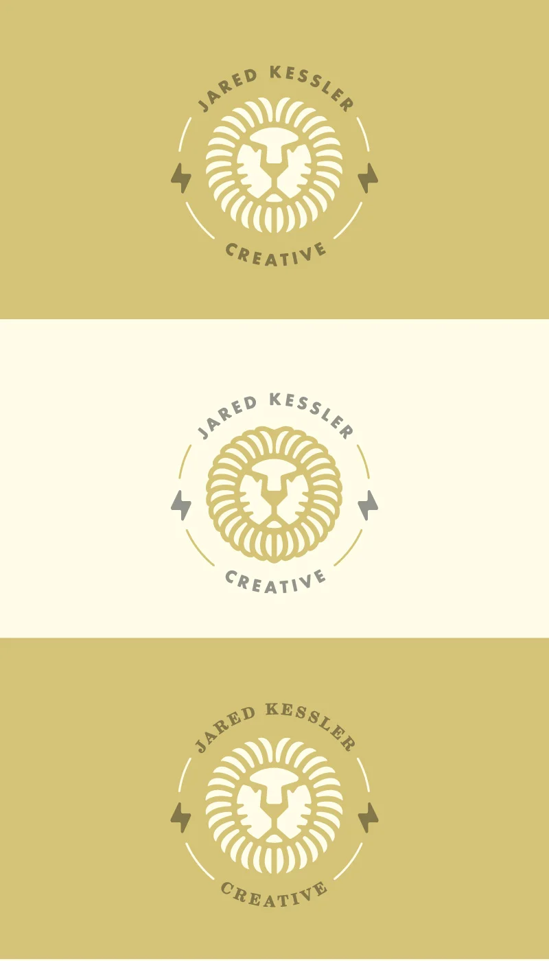 2c. Here you can see some good examples of versatility for this mark, these could easily be used in conjunction with the previous image as well as the top monogram (granted Futura or a simalar font is included in the branding.) You can also see the bolt creeping in again as a secondary icon.
