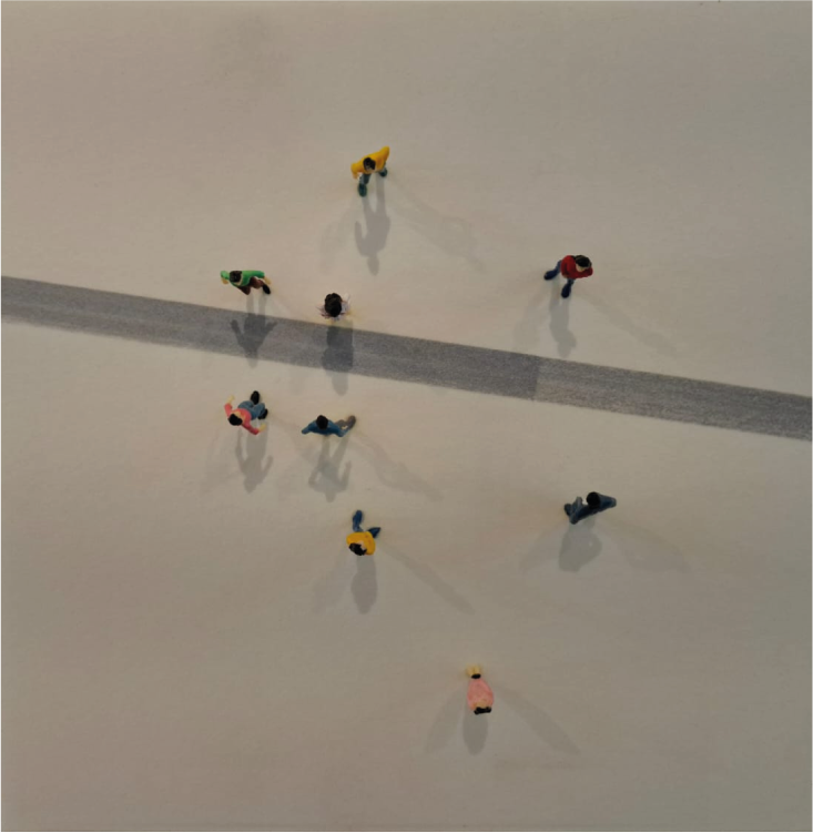 Manuel Zumbado | Serie Fronteras | Caja con objetos | 30 x 40 cm | 2025 | $2500