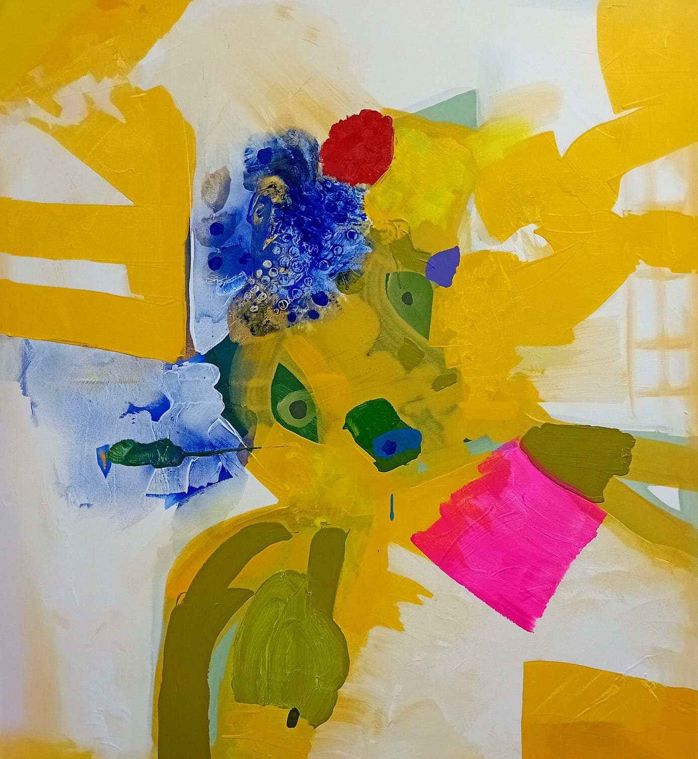 Fabio Herrera I Felino I Acrílico sobre canva I 135 x 150 cm  I 2026