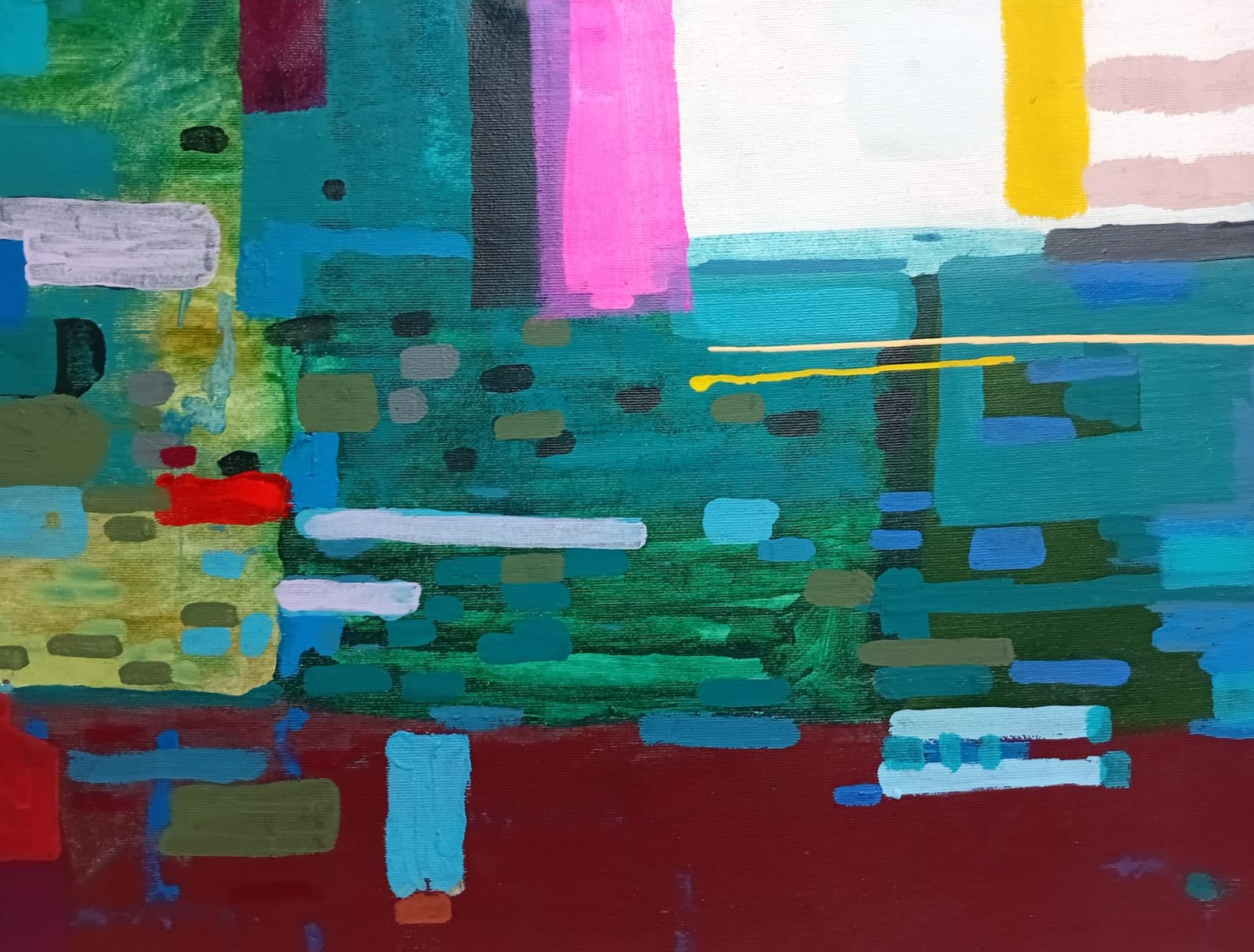 Fabio Herrera I Horizonte I Acrílico sobre canva I 100 x 130 cm  I 2026