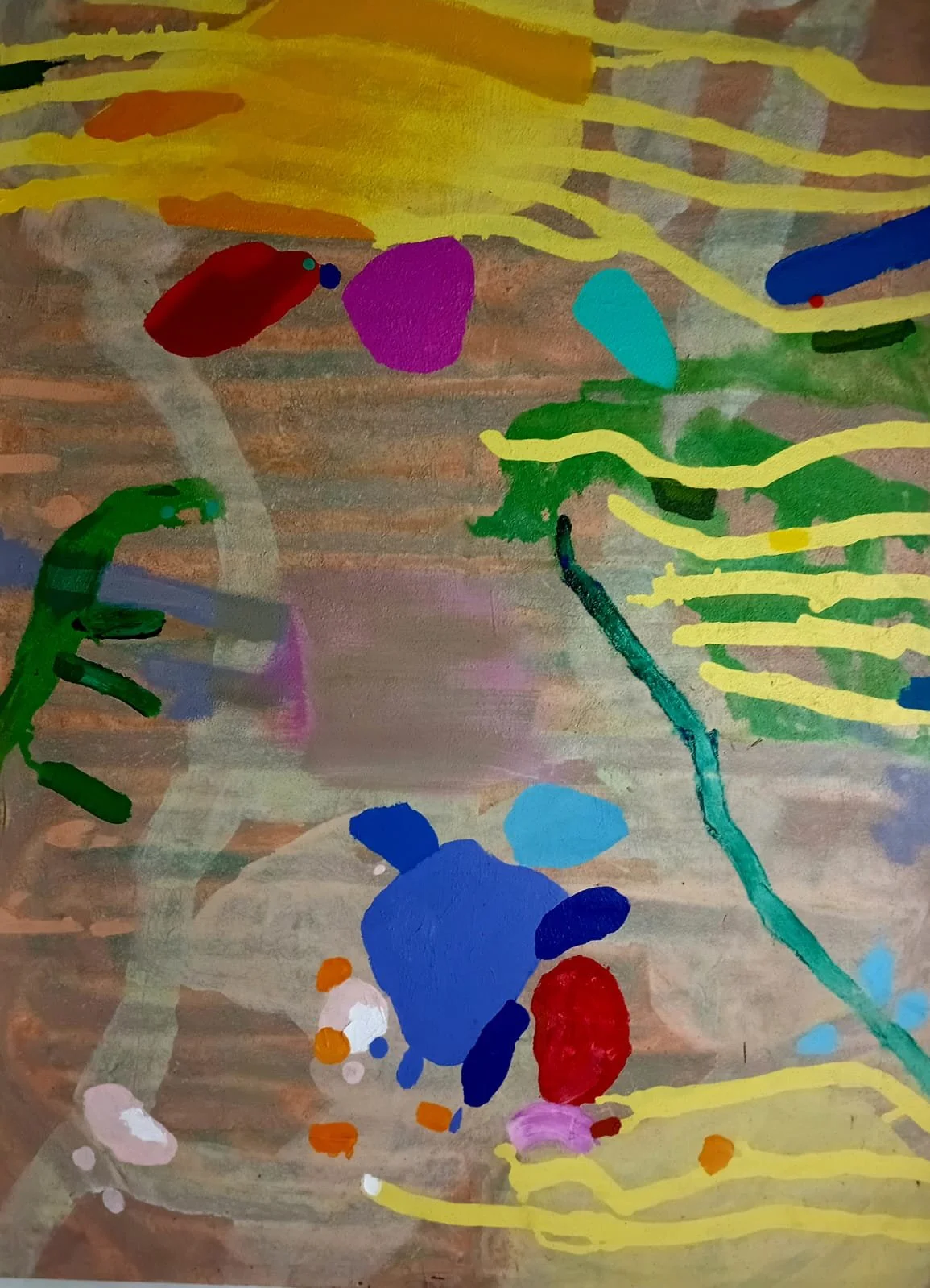 Fabio Herrera I Nuevo paisaje I Acrílico sobre canva I 200 x 151 cm  I 2026