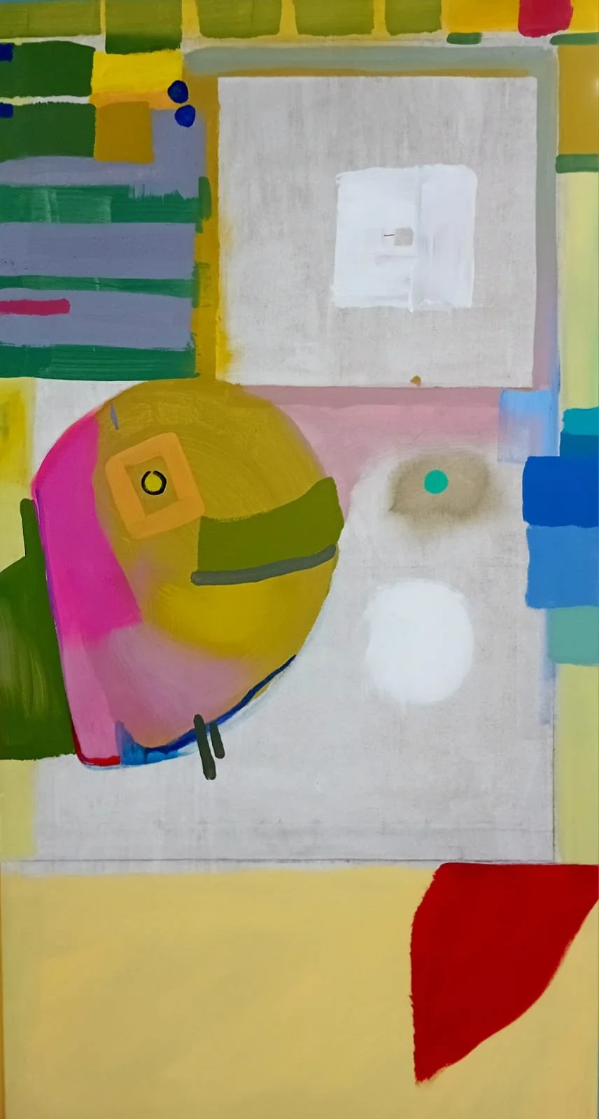 Fabio Herrera I Lúdico I Acrílico sobre canva I 190 x 100 cm  I 2026