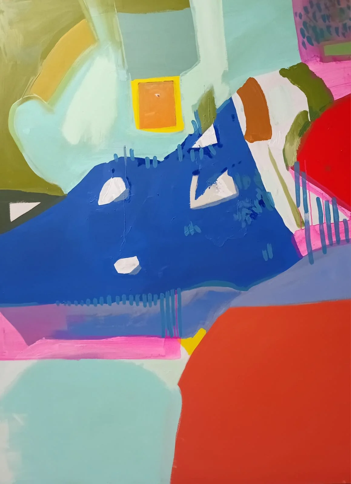 Fabio Herrera I Amanecer I Acrílico sobre canva I 200 x 150 cm  I 2026