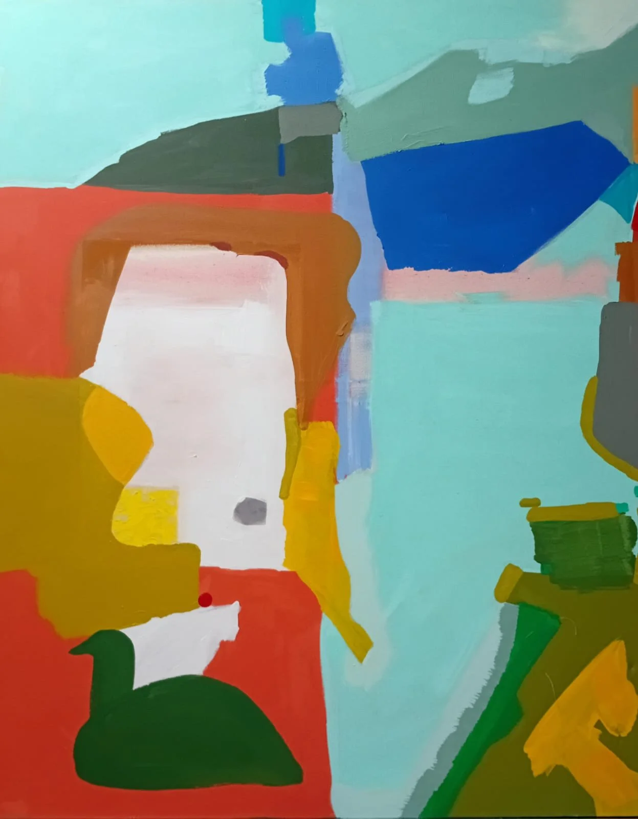 Fabio Herrera I Laguna I Acrílico sobre canva I 190 x 157 cm  I 2026