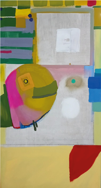 Fabio Herrera | “Lúdico” | Acrílico sobre lienzo | 190 x 100 cm | 2026 | $5400 + iva