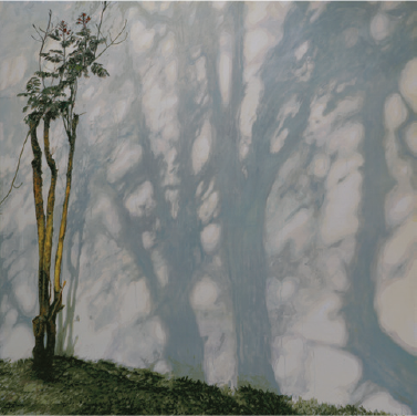 Luciano Goizueta | “7,5 km_9d (Concepción) ” | Acrílico sobre canva | $9000 125 x 147 cm | 2025