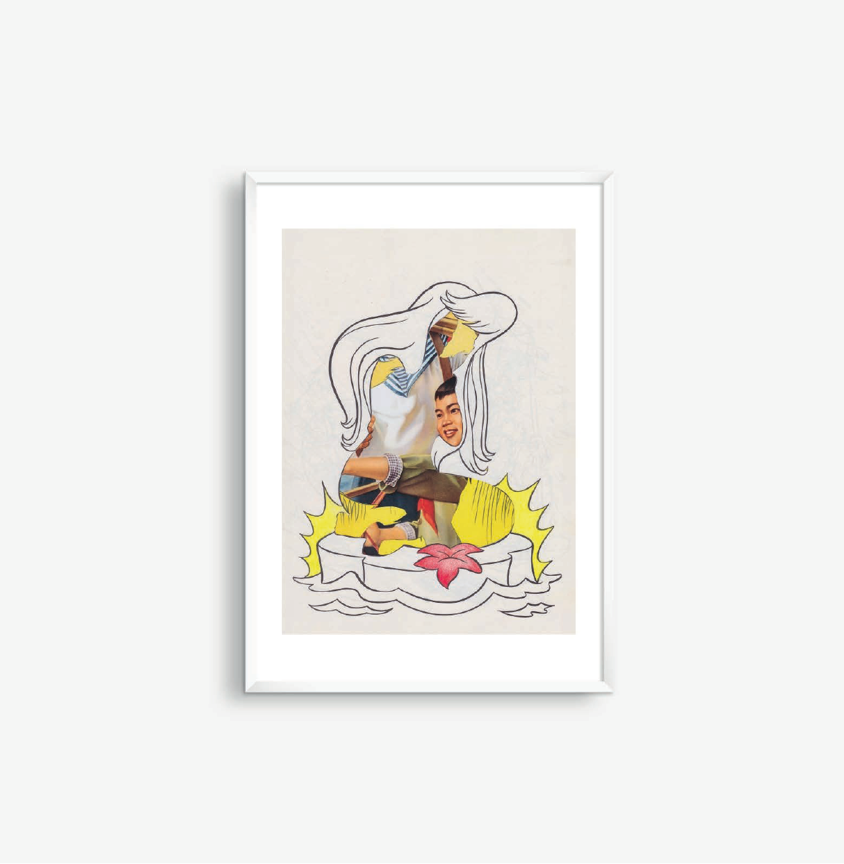 Emmanuel Rodríguez | “S.T” | Mixta sobre papel | 42.5 x 32.5 cm | 2024 | $1.130 i.v.i