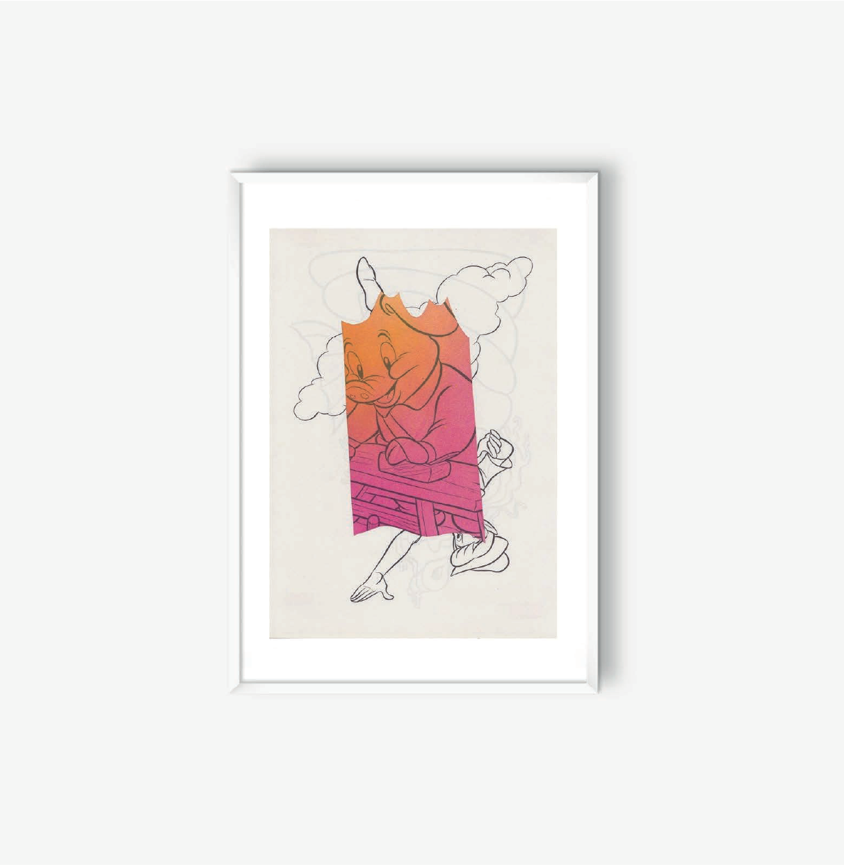 Emmanuel Rodríguez | “S.T” | Mixta sobre papel | 42.5 x 32,7 cm | 2024 | $1.130 i.v.i