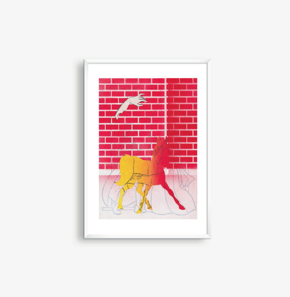 Emmanuel Rodríguez | “S.T” | Mixta sobre papel | 42 x 31 cm | 2024 | $1.130 i.v.i