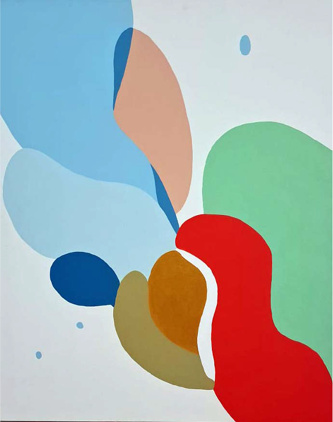 Micheal Picado | S.T | Acrílico sobre lienzo | 135 x 110 cm | 2025 | $2800 + i.v.a