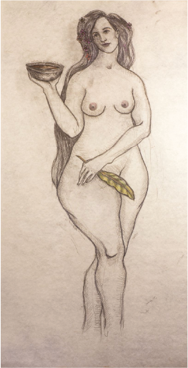 Marcia Salas | “Adona” | Monotipia al trazo | 210 x 120 cm | 2015 | $6 000 + iva