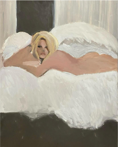 Alina González | “Ella está sola” | Óleo sobre lienzo | 122 x 91.5 cm | 2010 | $12 000 + i.v.a