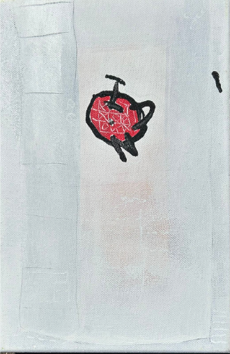 Gioconda Rojas | “Manzana” | Acrílico sobre lienzo | 30 x 20 cm | 2012 | $450 + i.v.a