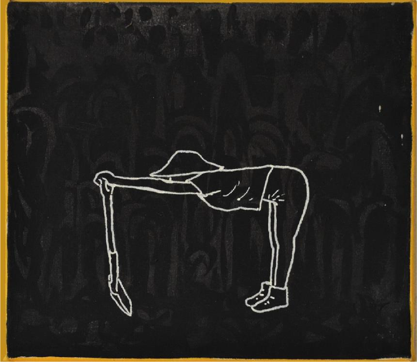 Carlos Fernández | Serie “Agro fit” | Tierras y acrílico sobre lienzo | 28 x 28 cm | 2026 | $400 + i.v.a