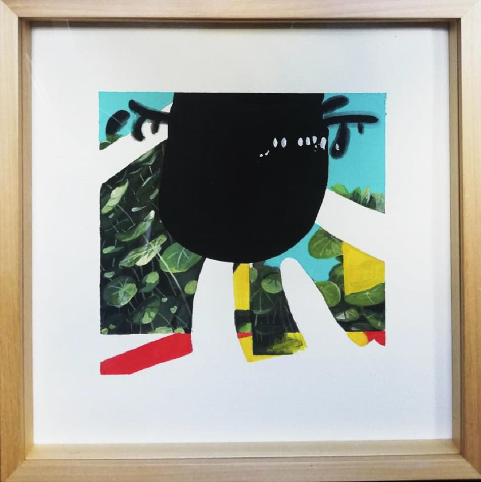 Carlos Fernández | “Capuchina” | Tierras y acrílico sobre lienzo | 30 x 30 cm | 2026 | $400 + i.v.a