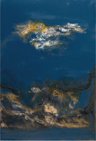 Emilia Cersósimo | “Atardecer III” | Mixta sobre cartón | 37,5 x 25 cm | 1992 | $250