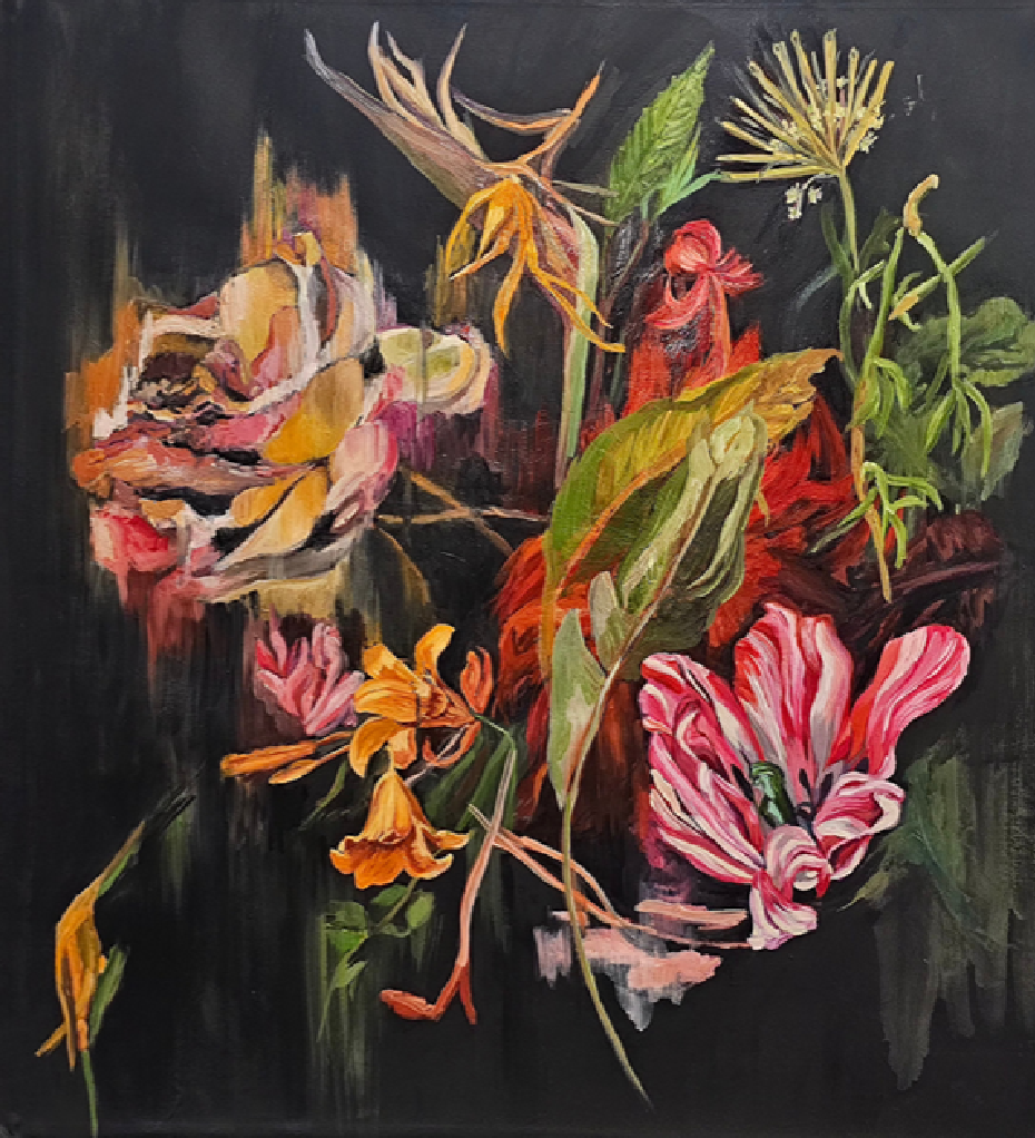Ana Abregú | "NSN - Mayo” | Óleo sobre lienzo | 98 x 89 cm | 2025 | 