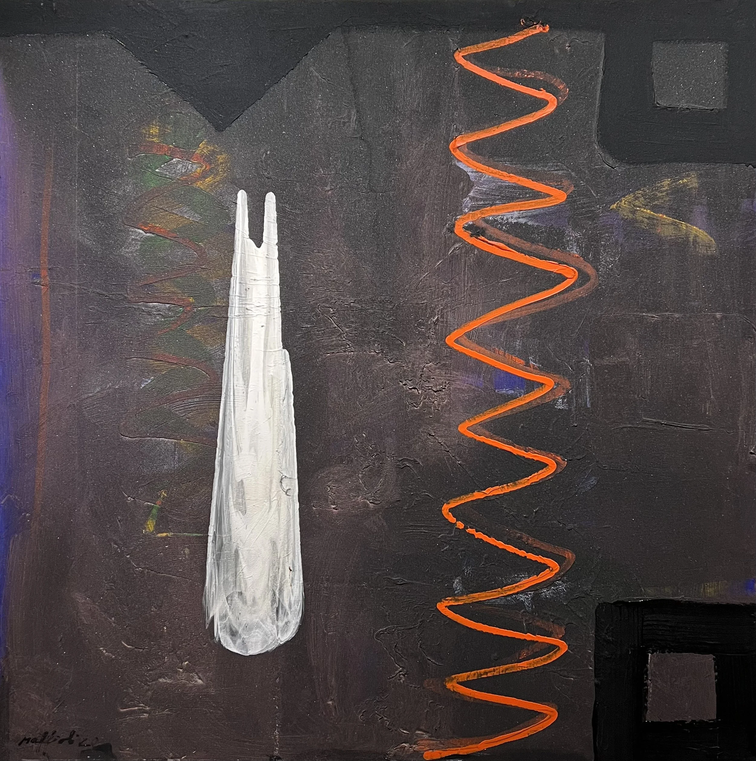 Energía Alterna | Acrílico sobre tela | 168 x 168 cm | 2020