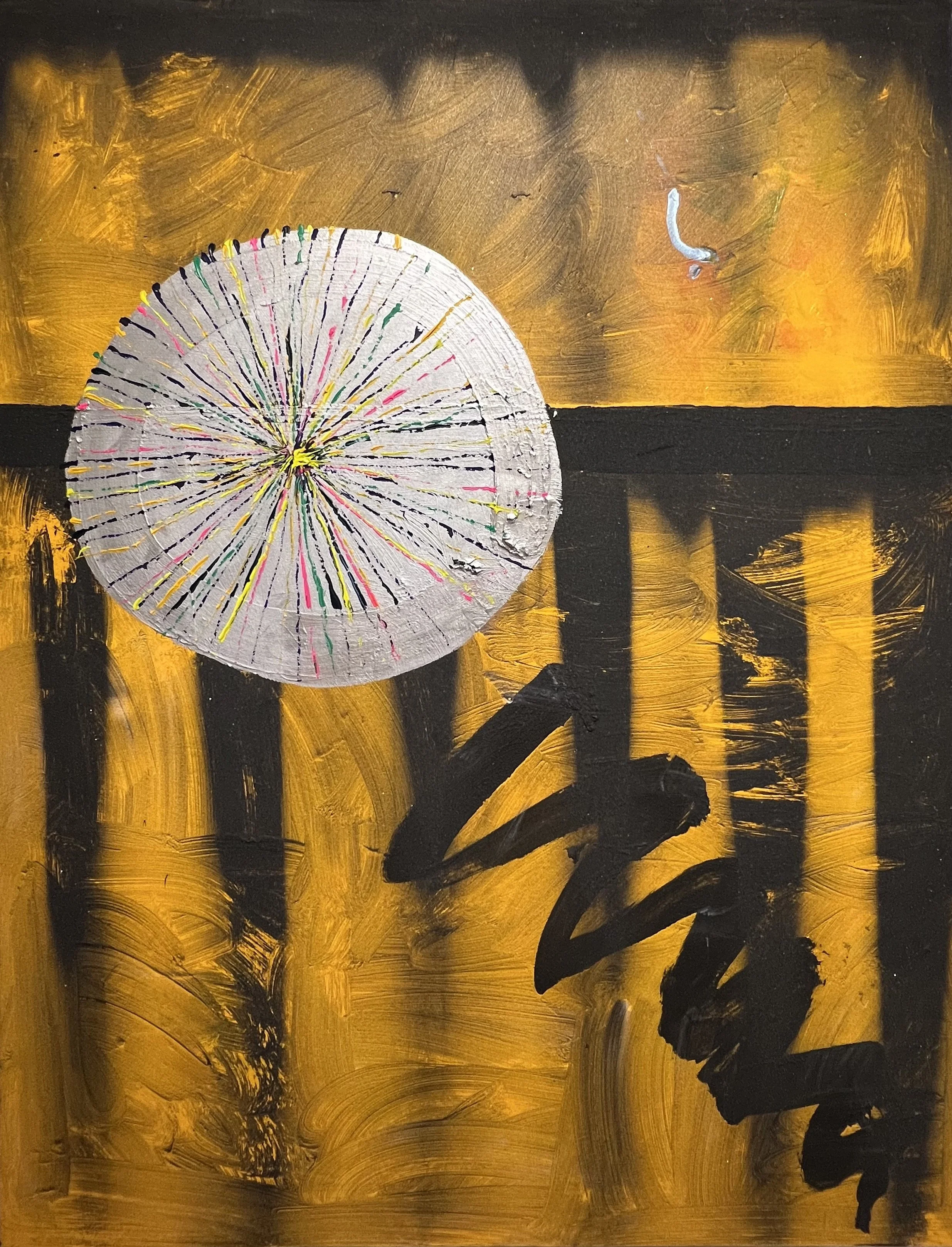 Alegría | Acrílico sobre tela | 215 x 167 cm | 2025