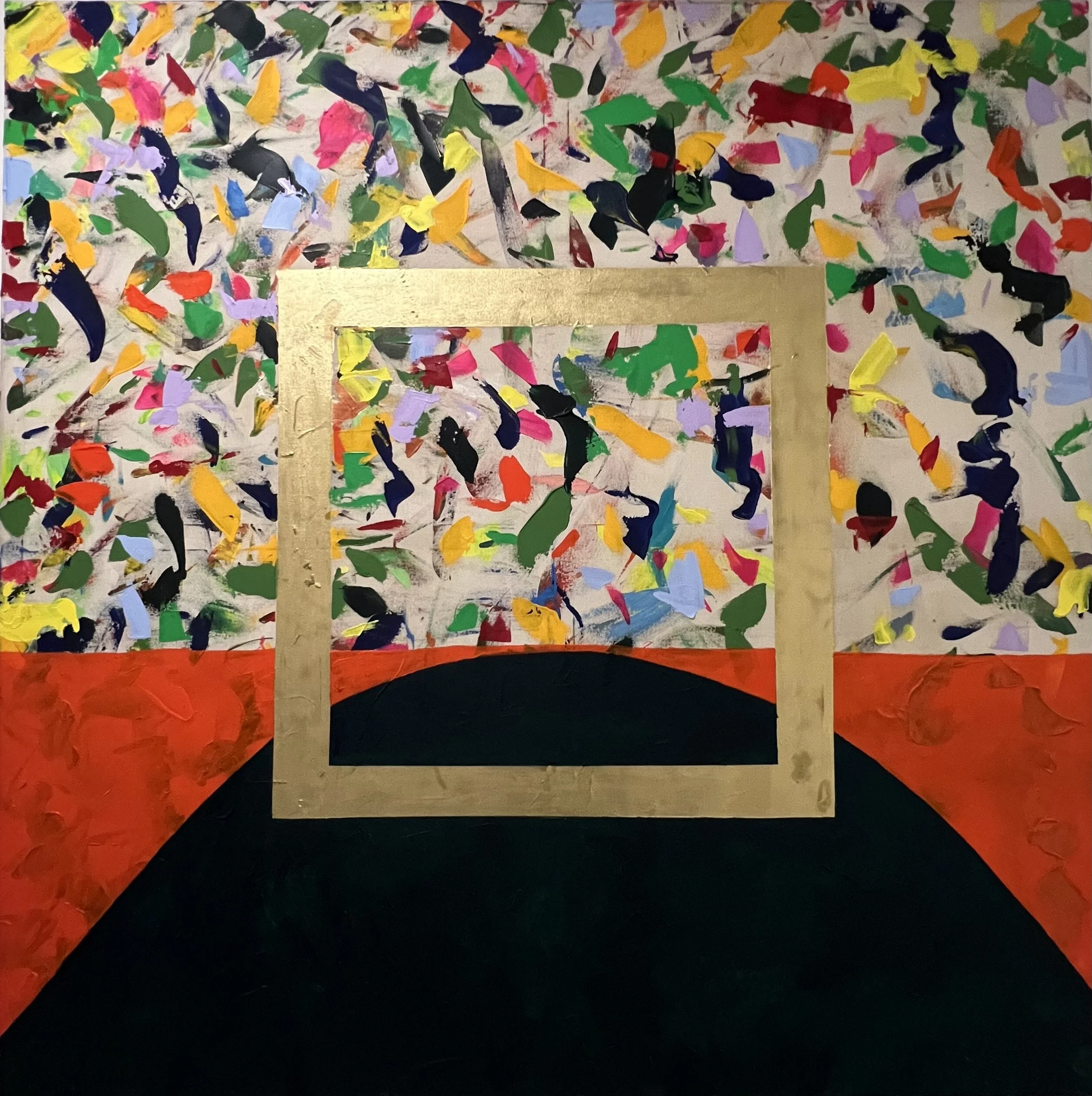 Bacon | Acrílico sobre tela | 200 x 200 cm | 2026