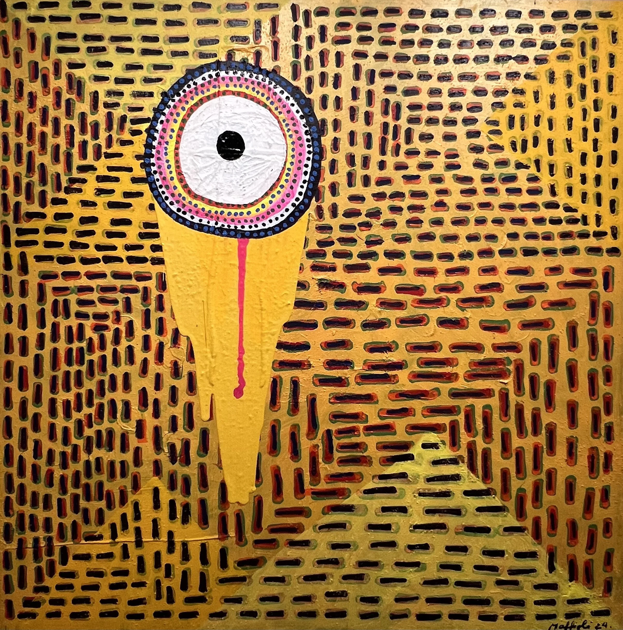 Bocaracá | Acrílico sobre tela | 200 x 200 cm | 2024