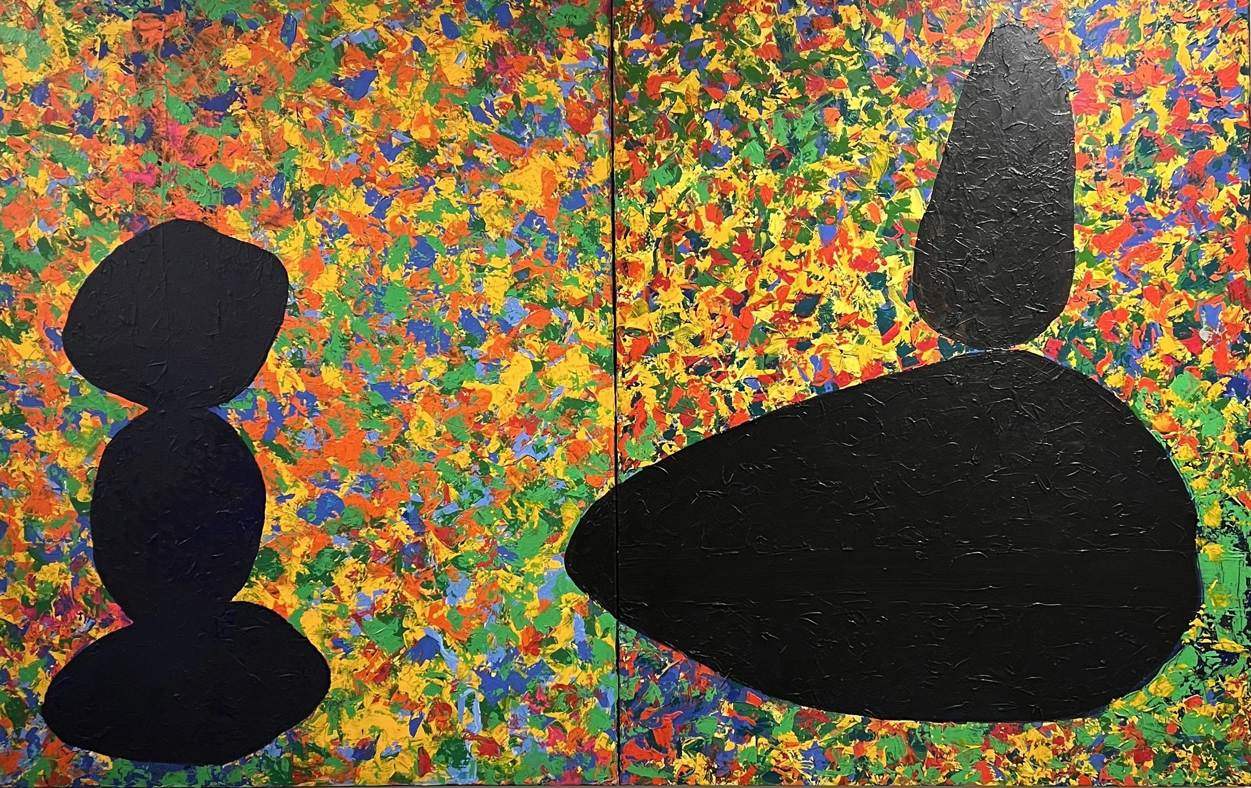 Presencia Antigua | Acrílico sobre tela | 187 x 336 cm | 2026