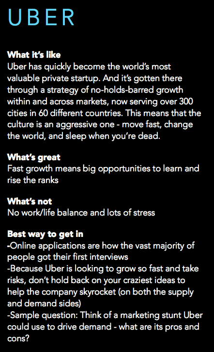 What it's like to work at Uber