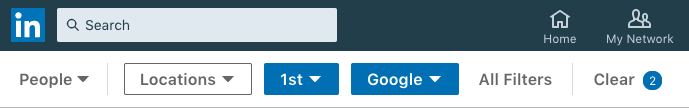 LinkedIn Advanced Search