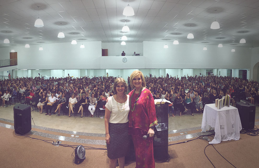 Photo of Devi with Dr. Silvia at The Home Experience Launch for 2015