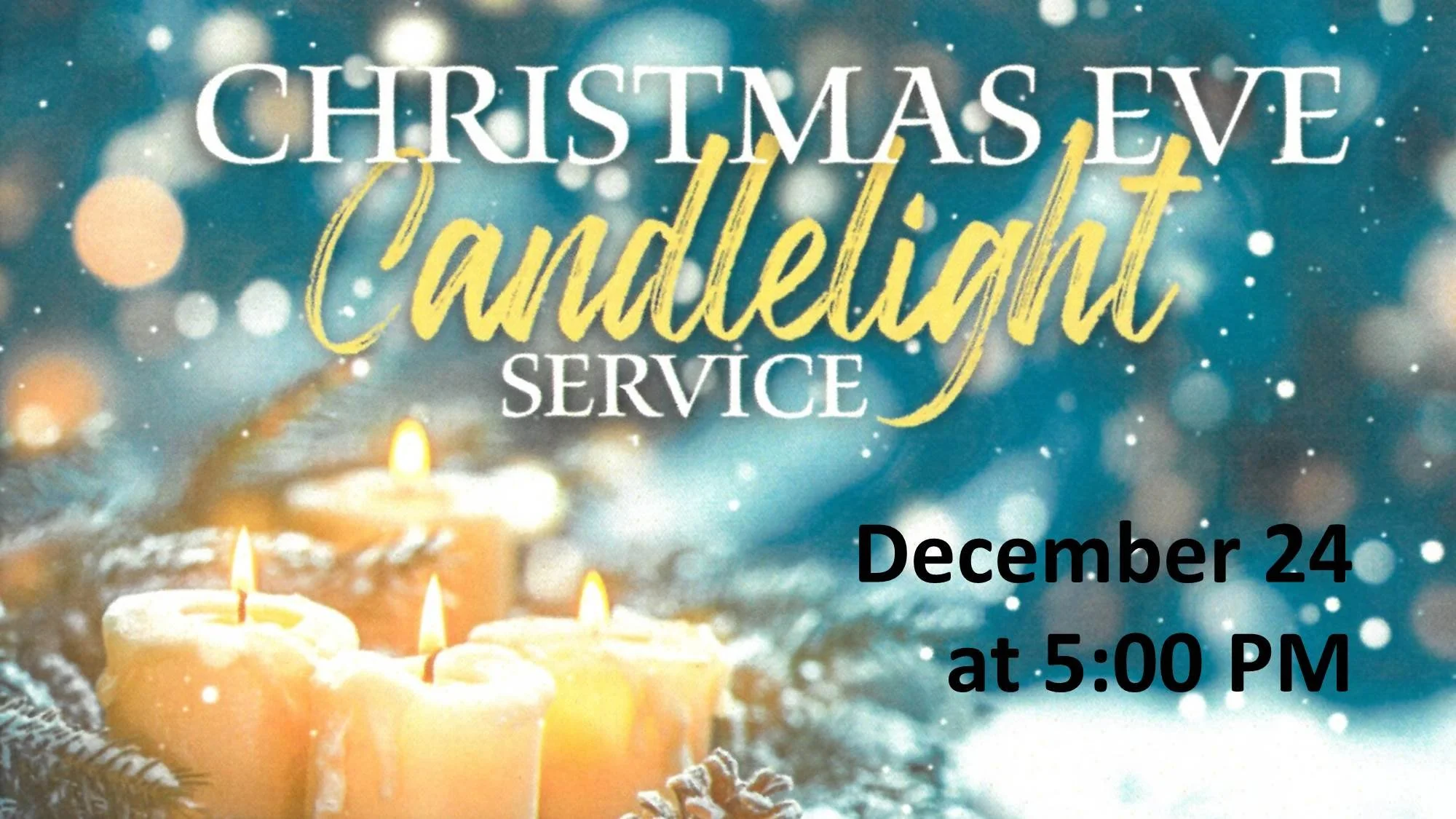Christmas Eve Candlelight Service
