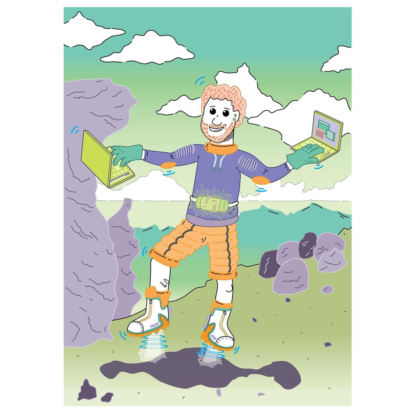 Would you like a custom illustration? As a gift? For yourself?
Then head on over to my website! I’m offering custom illustrations based on reference pictures. They’ll be rendered in my style, using pastel color palettes and chock full of