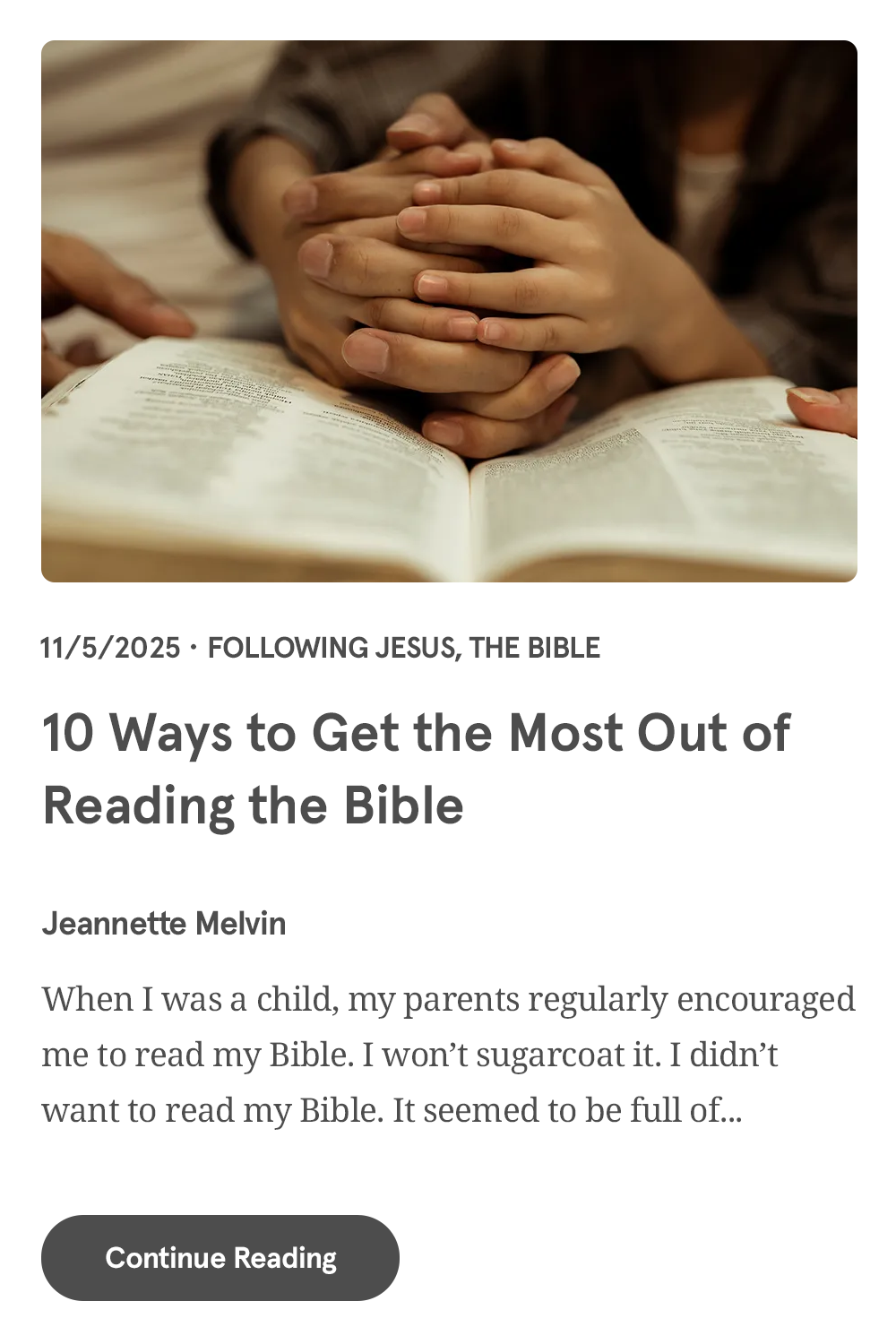 Blog post