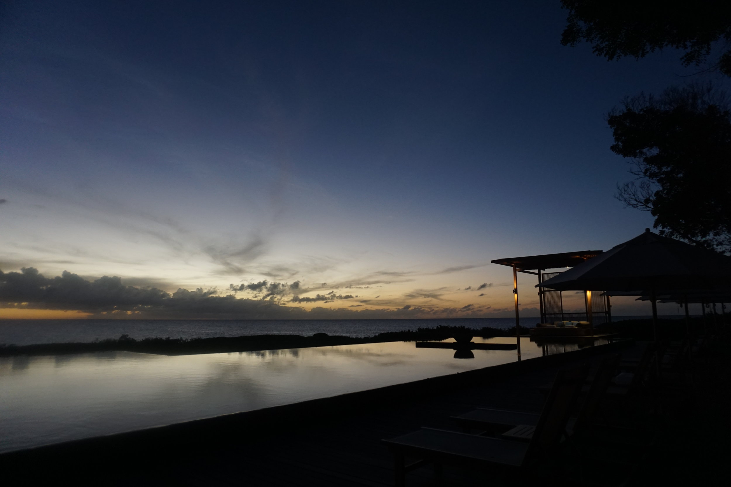 Sunset at the Amanyara