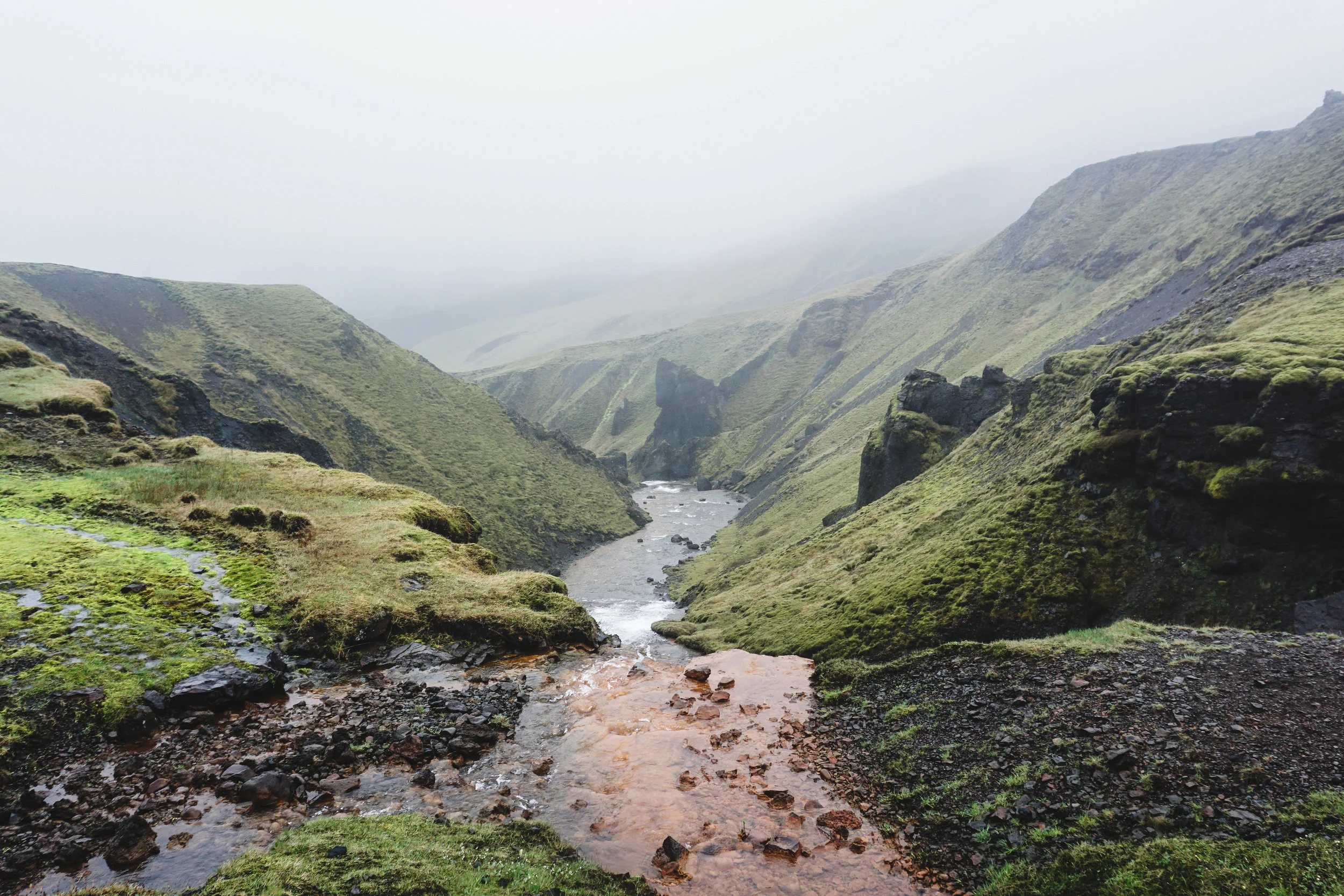 The view from one of Iceland’s many F-roads