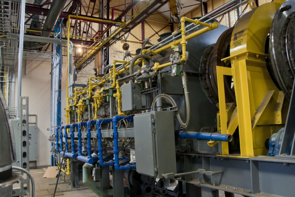 This 28,000 pound-per-day torrefaction reactor is being installed and commissioned at NRRI's Coleraine Minerals Research Laboratory in Coleraine, Minnesota.