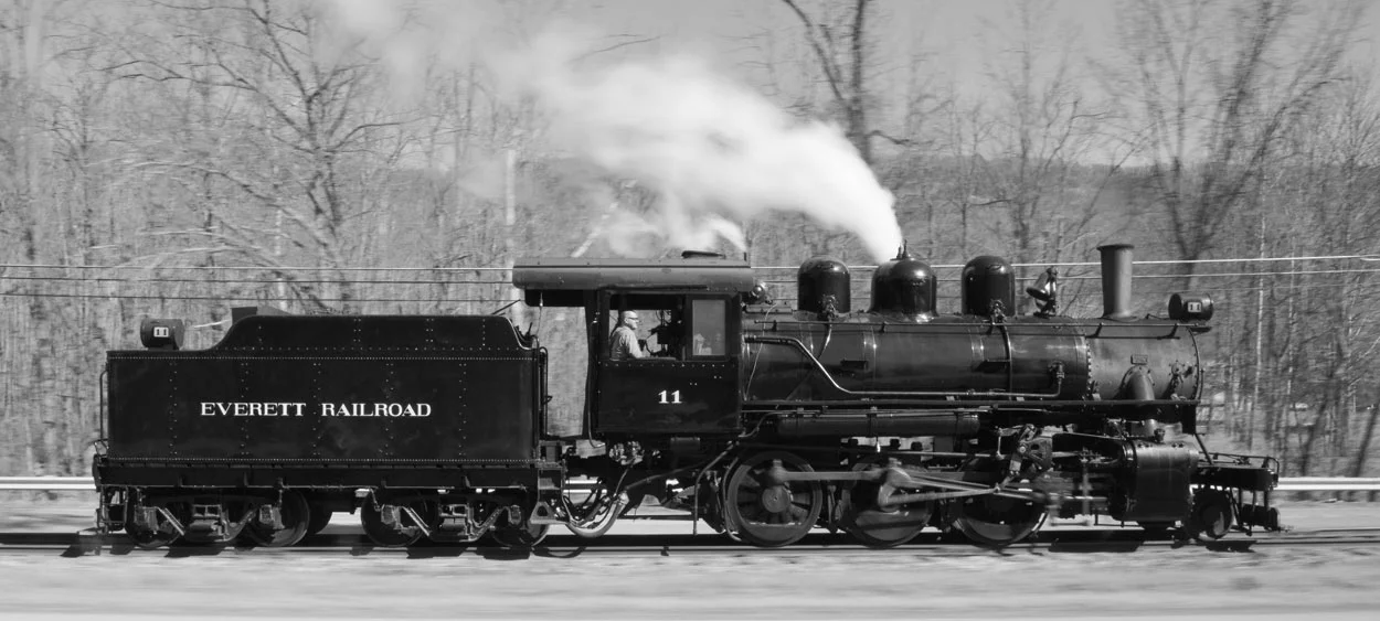 This stunning photo by Oren B. Helbok provides a great broad view of Everett Railroad No. 11. The railroad has offered CSR use of No. 11 for standard gauge fuel tests in 2017.