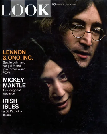 John Lennon and Yoko Ono 1968